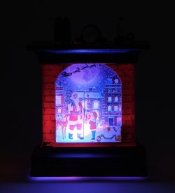 XM-838/1 Новогодний камин с подсветкой