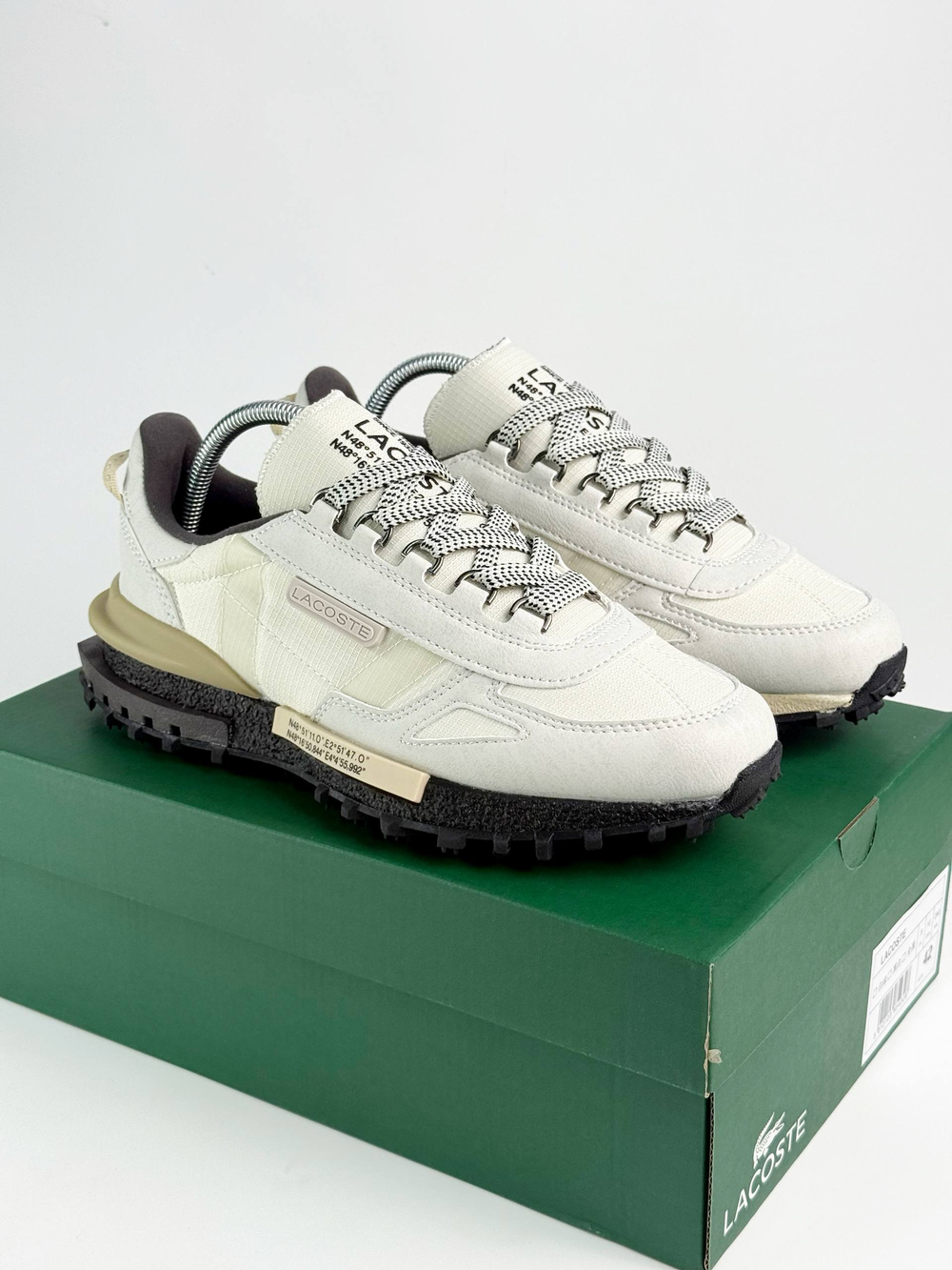 Кроссовки Lacoste #B96 (бел.)