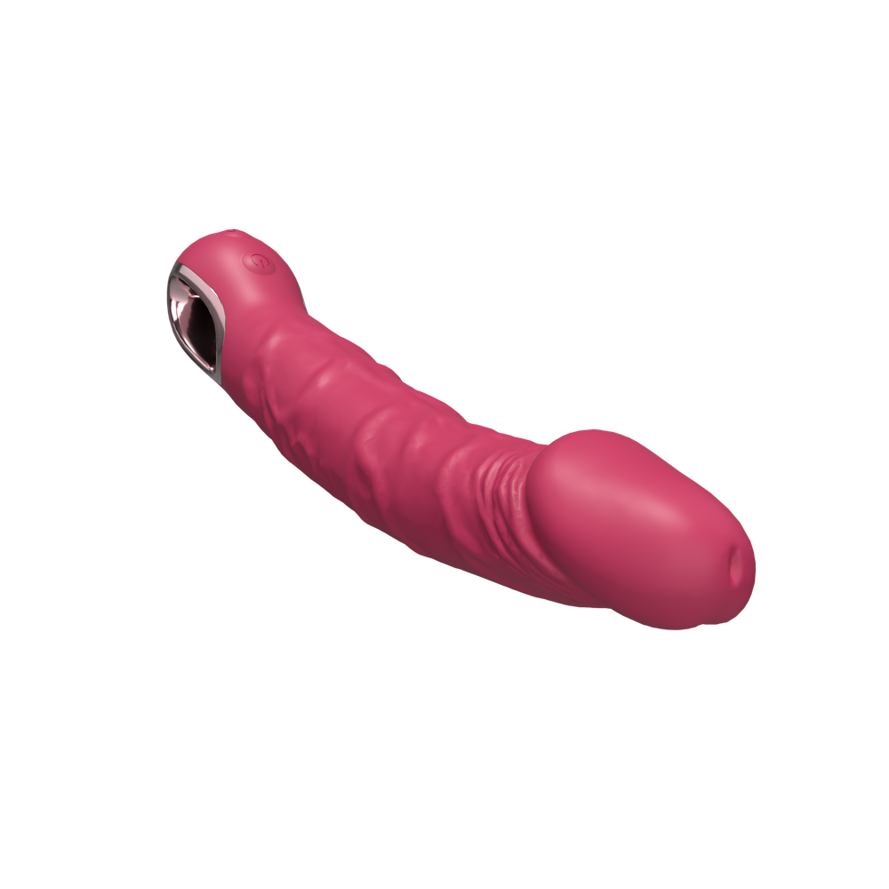 Силиконовый вибратор розовый SW3020Pink