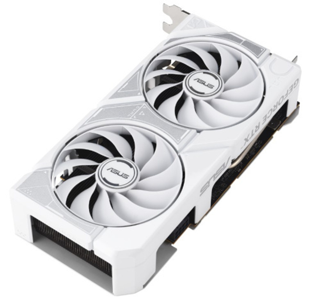 Видеокарта ASUS GeForce RTX 5060 DUAL OC WHITE (DUAL-RTX5060-O8G-WHITE)