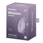 Сиреневый вакуумный стимулятор клитора 10см Satisfyer Mission Control 4060088