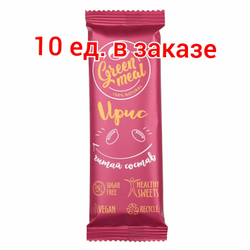 Батончик Green Meal "Ирис" 10 ед. в заказе