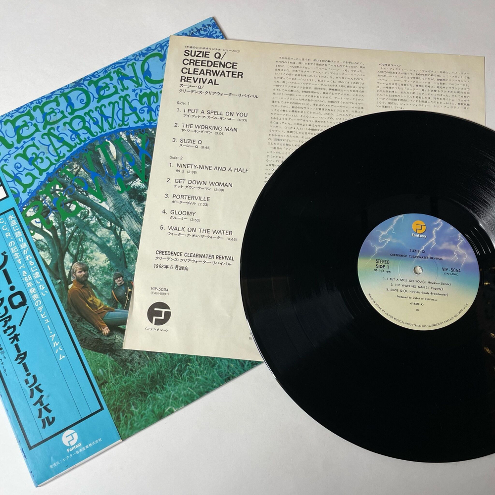 Винтажная виниловая пластинка LP Creedence Clearwater Revival (Japan 1978) (Obi)