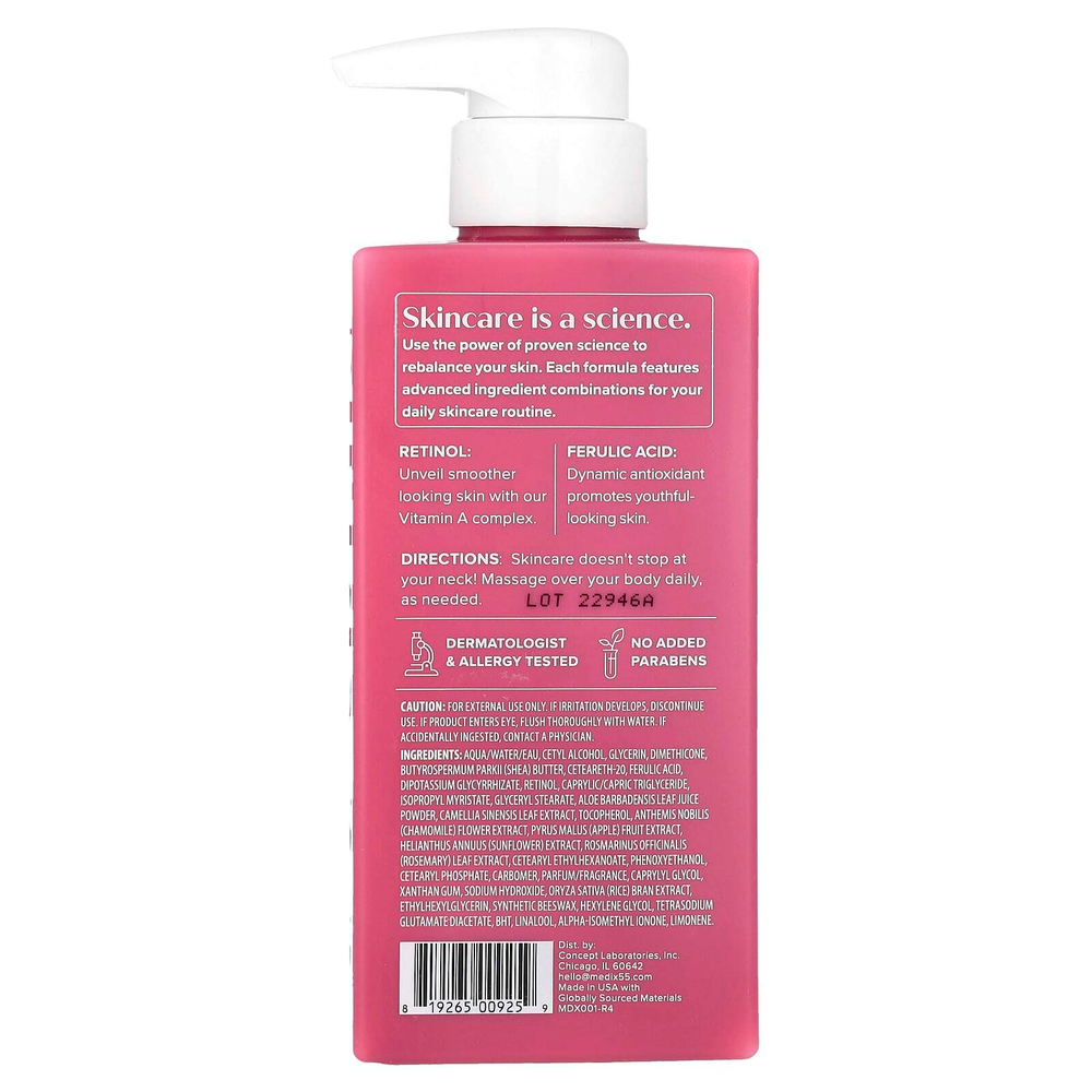 Medix 5.5, Ретинол + феруловая кислота, средство против провисания, 15 жидких унций (444 мл)