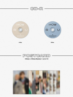 Альбом HAWW - HOW R U Mini 1st Album 2 Version SET