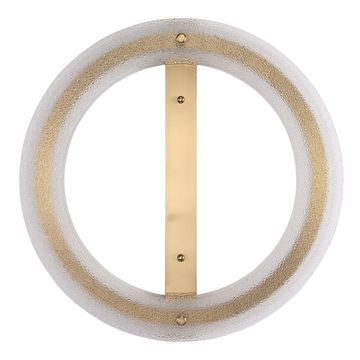 SL6245.212.01 Светильник потолочный ST-Luce золотистый/Прозрачный LED 1*40W 4000K FAGY