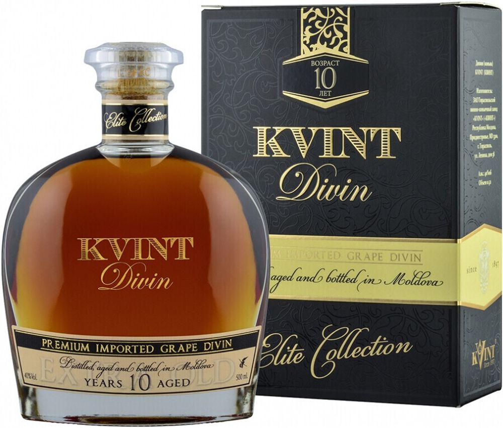 Коньяк КВИНТ 10 лет Дивин КС Коньяк КВИНТ 10 лет Дивин КС