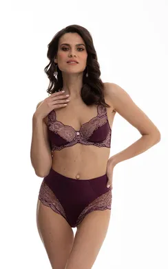 Бюстгальтер L24-190-1 Красный Виноград