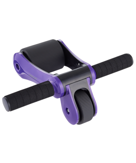 Ролик для пресса складной RL-108, черный/фиолетовый