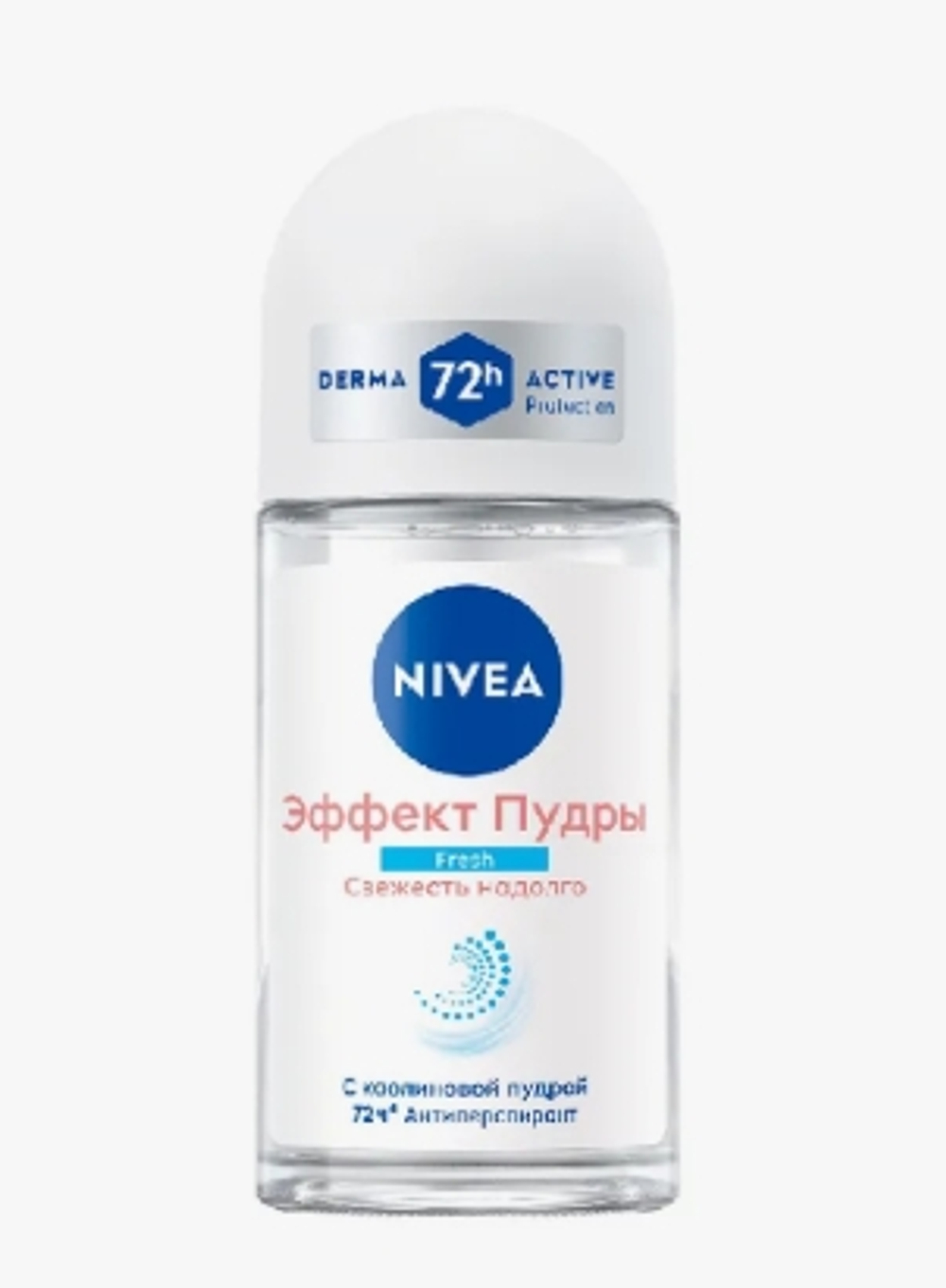 NIVEA ДЕЗ  РОЛИК ЖЕН ЭФФЕКТ ПУДРЫ FRESH 50 МЛ*6/30