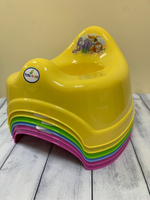 Горшок детский "Сафари" (муз.) (blue-голубой)