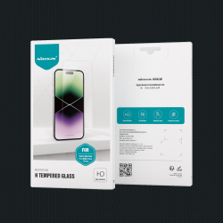 Ультра тонкое стекло с прозрачными рамками от Nillkin для Xiaomi Poco F5 Pro, серия H Anti-Explosion Glass Screen Protector