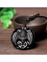 Подвеска Летучая мышь с монетой, символ денежного успеха