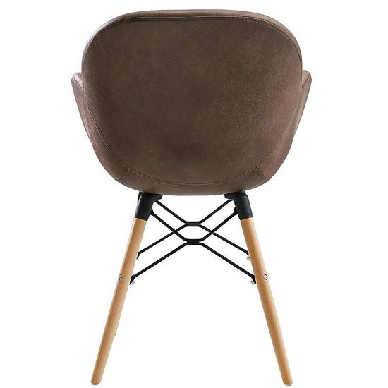 Стул Soren коричневая экокожа