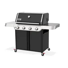 Газовый гриль Weber Genesis E-415, 4 горелки, чёрный