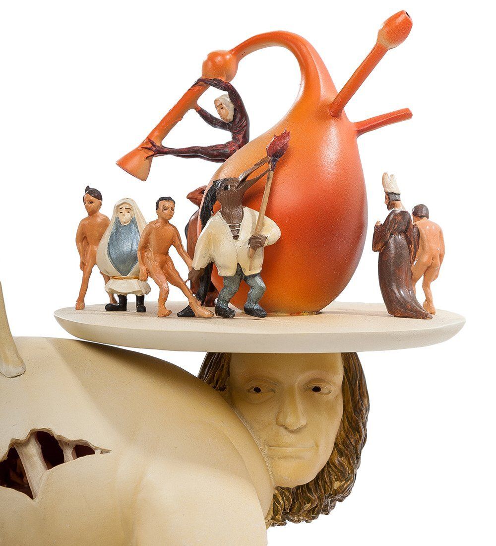 pr-JB21 Фрагмент триптиха «Сад земных наслаждений» И.Босх (Museum.Parastone)