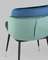 Стул Penn синий/мятный