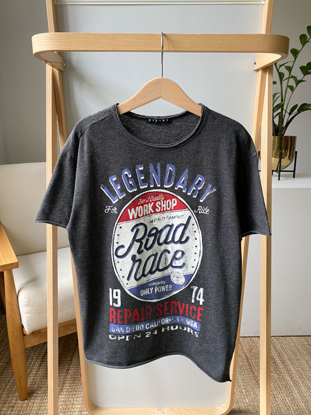 Хлопковая футболка Sisley, 134