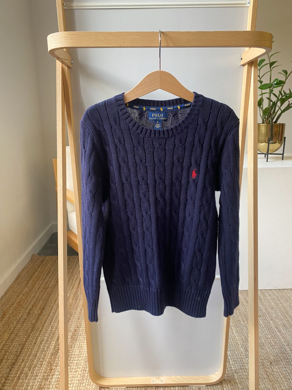 Хлопковый свитер Ralph Lauren, 116