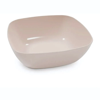 Тарелка Квадро глубокая (бежевый)