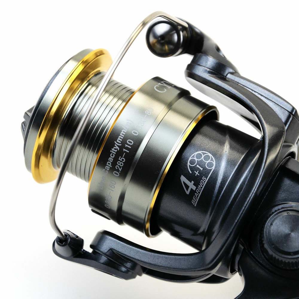 Катушка безынерционная Ryobi Cynos 2000 (4+1BB, мет. шпуля)