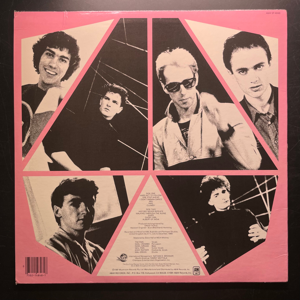 Split Enz ‎– Waiata (США 1981г.)