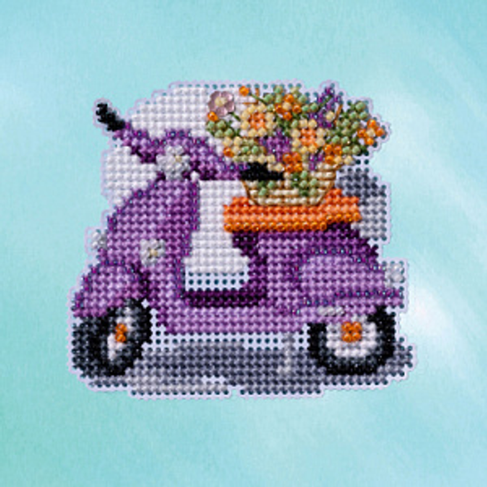 "Скутер"- МH18-2313 вышивка