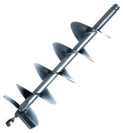 Шнек для грунта CHAMPION AG252, AG243 200мм,дл.550мм,20мм (C8053)