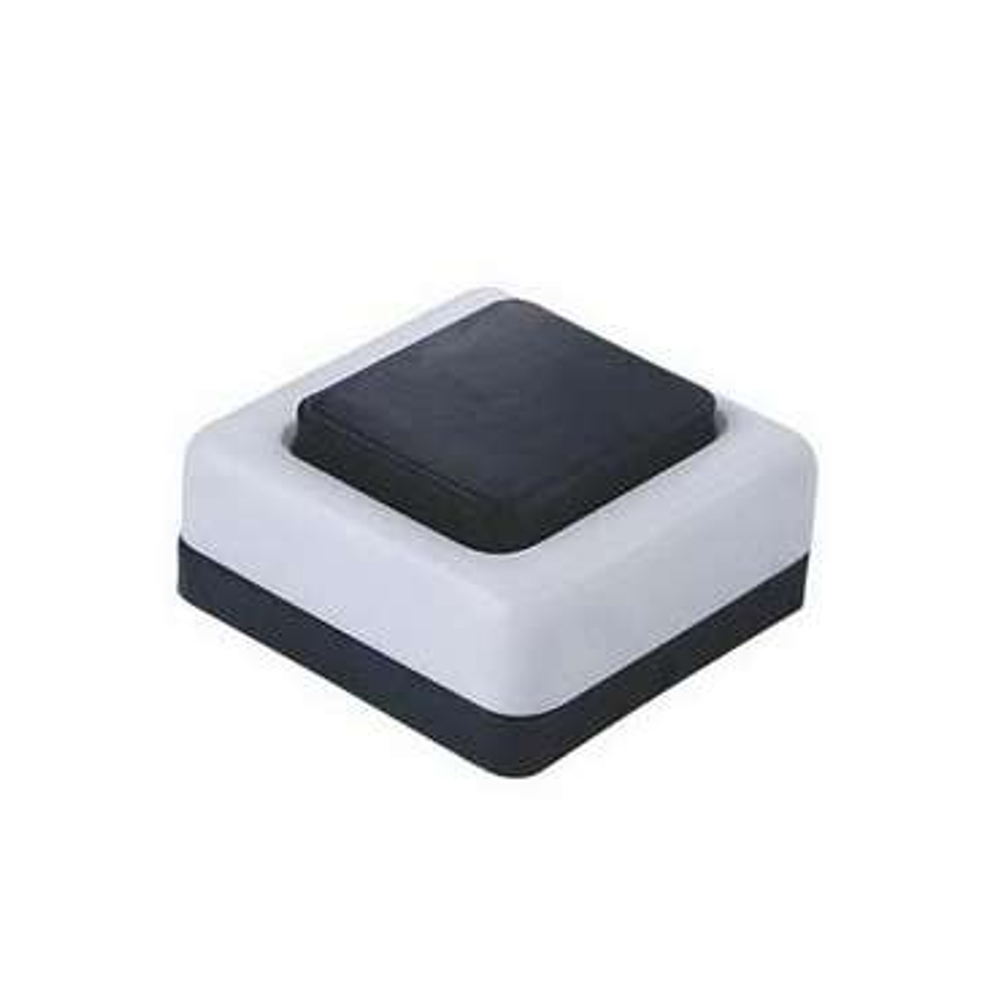 Кнопка звонка бел. корп. черн. кнопка БЕЛТИЗ А1-0.4-001