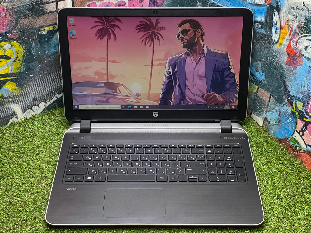 Ноутбук HP 15.6" i5-4210U/GeForce 840M 2GB/6GB/SSD 500/ Pavilion 15-p155nr[k1y28ea]/Windows 10