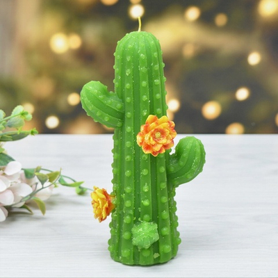 Свеча декоративная "Кактус" 9*9,5*19,5см