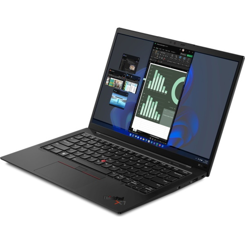 Ноутбук Lenovo ThinkPad X1 Carbon G10 black 14" IPS WUXGA  (Core i5 1240P/16Gb/512Gb SSD/VGA int/FP/W11Pro) 21CB006PRT