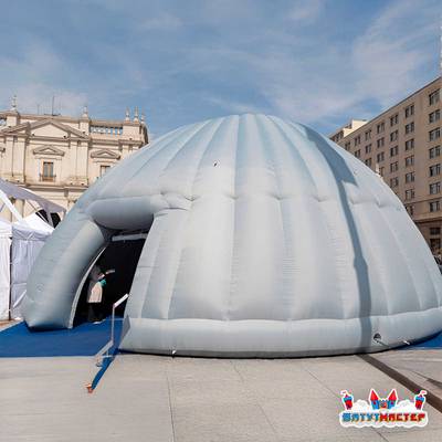 Надувной купол «Северное сияние», 9×8×4 м