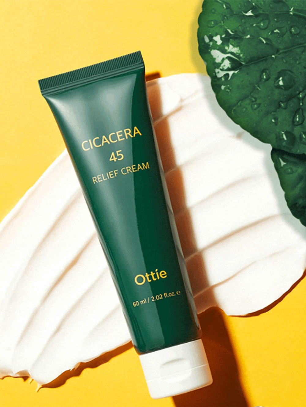 Ottie Cicacera 45 Relief Cream успокаивающий увлажняющий крем с экстрактом центеллы и комплексом керамидов