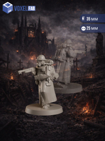 Святой Бастион Новая Антиохия миниатюры для настольных игр РНИ, Trench Crusade