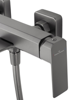 Смеситель для ванны с душем WONZON & WOGHAND DIAMOND, Темный графит (WW-88639011-BGM)