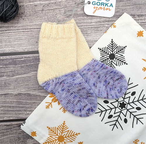 Носочки "Сирень"