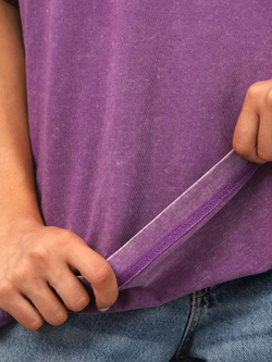 Футболка варенка с принтом оверсайз удлиненная