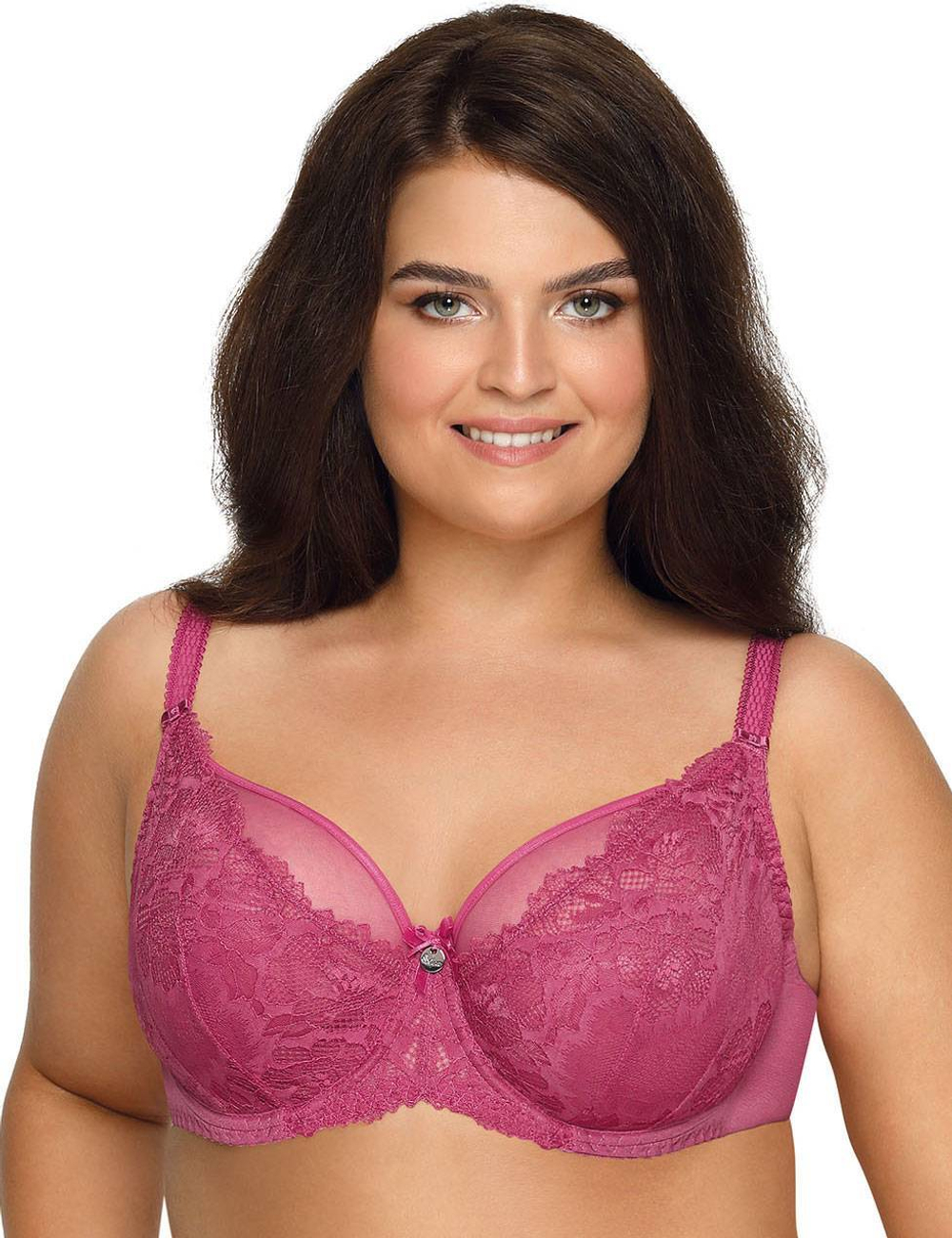 Очаровательный бюстгальтер с мягкими чашками (Размер: 65I) (Цвет: розовый)