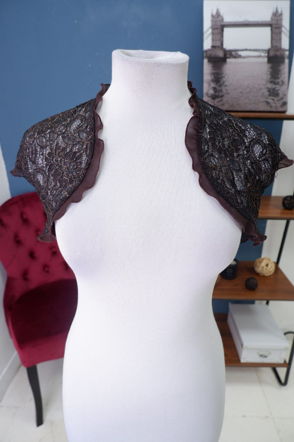 Болеро кружевное 40 размер