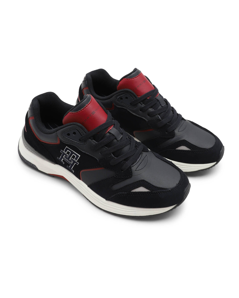 кроссовки monogram Tommy Hilfiger - темно-синий(FM0FM04285)