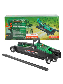 Домкрат подкатной гидравлический 2.5т (h min 85мм, h max 350мм) RockForce##Rock FORCE RF-TH32505