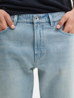 Massimo Dutti Зауженные джинсы из 100% хлопка, индиго