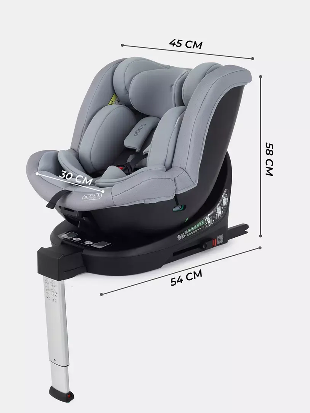 Автокресло MOWBaby AY959 Pro "STAGE" isofix (40-150см)