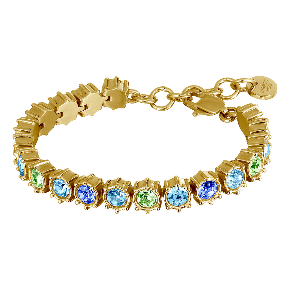 Браслет Dyrberg Kern COURAGE SG AQUA MIX 480151