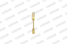 Вилка для торта, золото