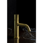 Смеситель для раковины Boheme Stick 121-MG.2 Mat Gold TOUCH