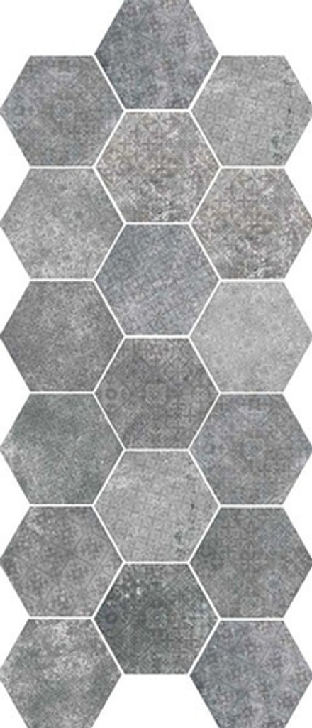 Керамогранит Pompeia Decor Gris (MNP000008)