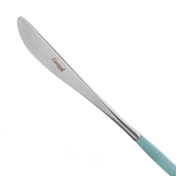 Набор столовых приборов на 6 персон 24 предмета Cutipol Mio matte turquiose в подарочной упаковке