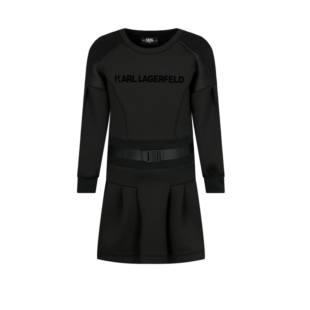 платье Karl Lagerfeld Kids - черный(Z12224)
